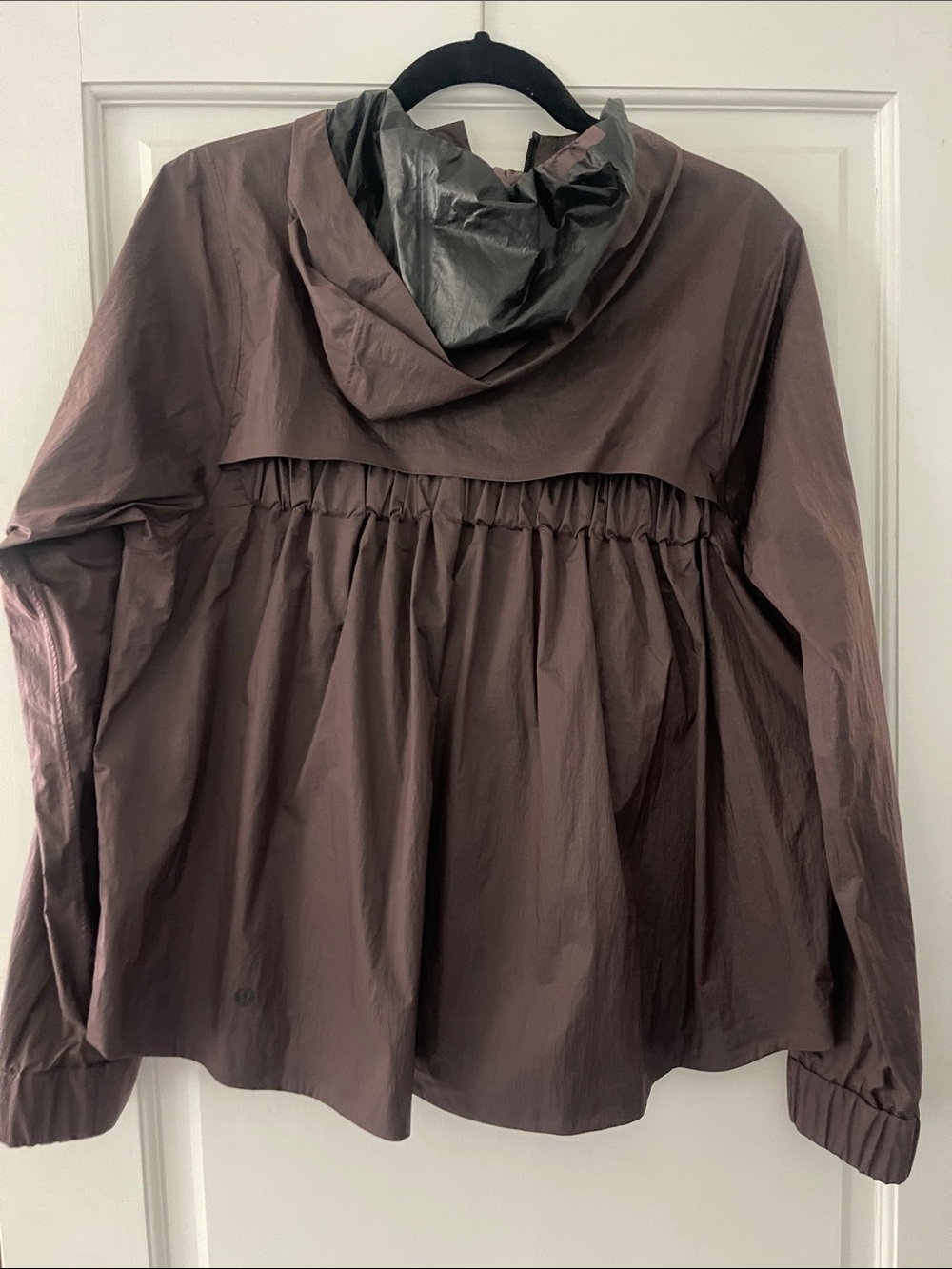 lululemon athletica Lightweight Hooded Rain Jacket - Brown - Picture 4 of 4